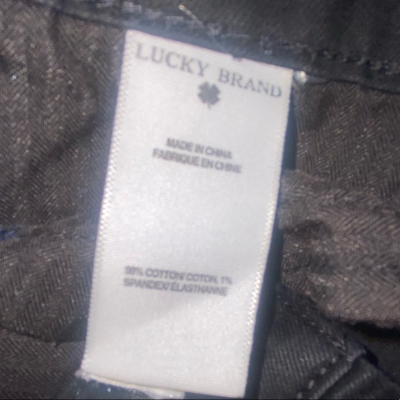 Lucky Brand Black Jeans/Cate Stacked Skinny - Picture 6 of 7